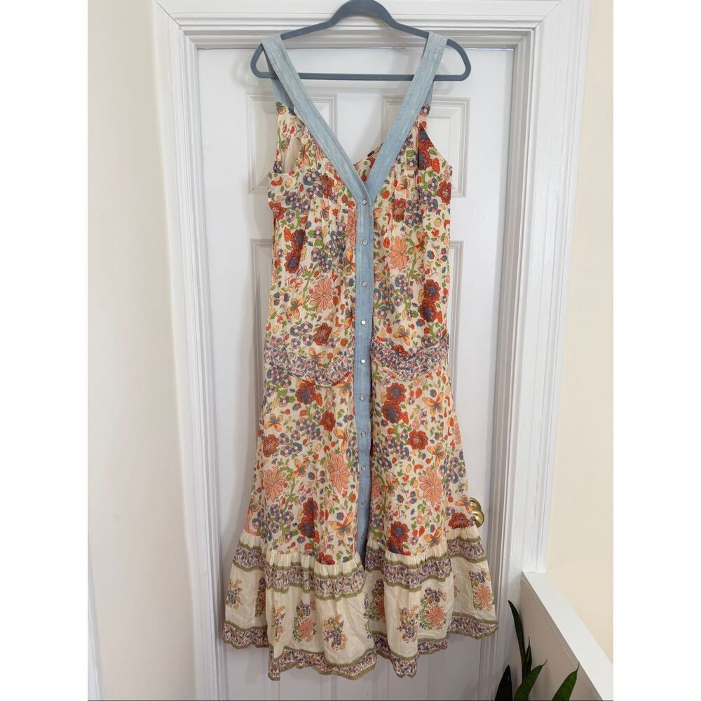 Free People Kelso Maxi Dress- Selling as is - Picture 3 of 9